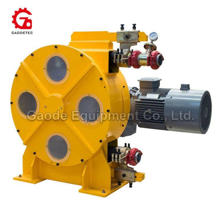 Gaodetec GH Series Customizable Industrial Hose Pump for High viscosity fluids and pastes